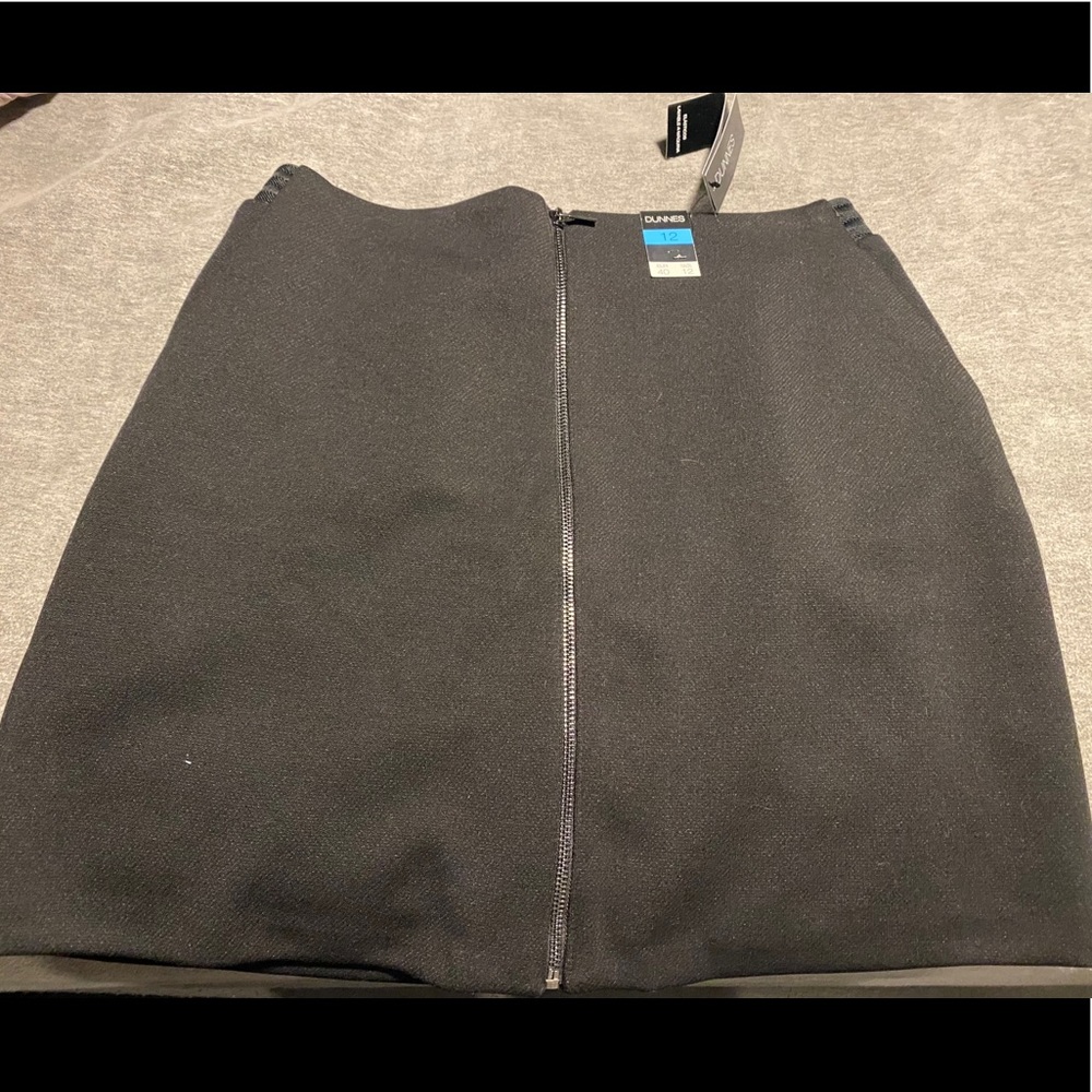 Dunnes Brand Black Mini Skirt